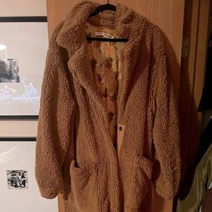 Free People Tessa Teddy Coat